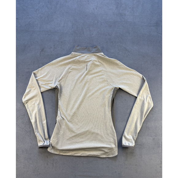 REI Co-Op 1/4 Zip Pullover Lightweight Hiking/Running Light Gray XS - Picture 7 of 9